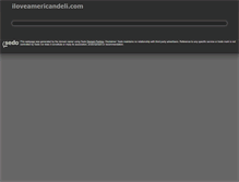 Tablet Screenshot of m.iloveamericandeli.com